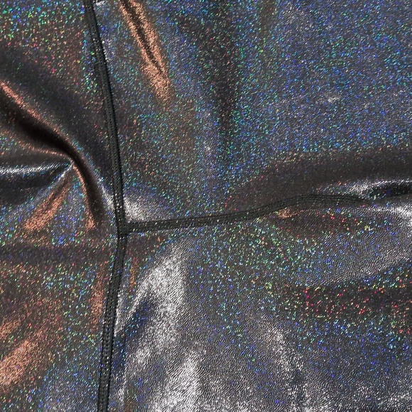 SOLD - CVG Bike Shorts Sz L Oil Slick Gleam Squats Approved 7" Inseam - Picture 2 of 4